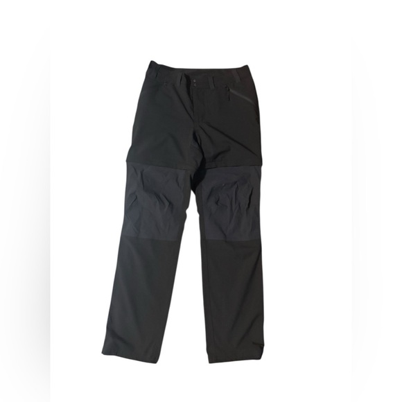 Aritzia Golden Traverse Convertible Cordura Hiking Pants Black Size 6 Camping - Picture 1 of 16
